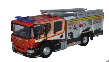 Oxford 76SFE011 Scania Fire Pump Humberside Fire  