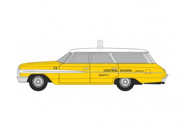 Oxford 87FC64002 Ford Country Sedan Central School (1964) 