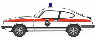 Oxford NCAP007 Ford Capri MkIII Merseyside Police 