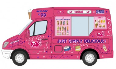 Oxford NWM009 Whitby Mondial Ice Cream Van Tonibell 