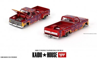 MiniGT KHMG127 KaidoHouse: Chevrolet Silverado Dually 