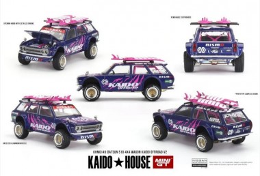 MiniGT KHMG149 KaidoHouse: Datsun 510 Wagon 4x4 