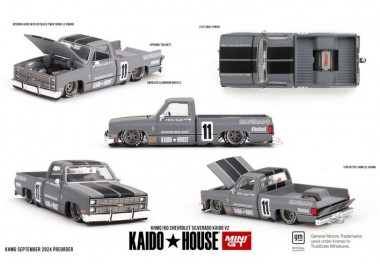 MiniGT KHMG160 KaidoHouse: Chevroelt Silverado #11 