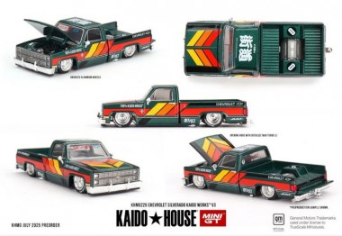 MiniGT KHMG226 KaidoHouse: Chevrolet SILVERADO KAIDO WO 