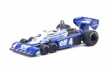 MiniGT KYO7038B4 Kyosho: Tyrrell P34 - #4 (1977) 