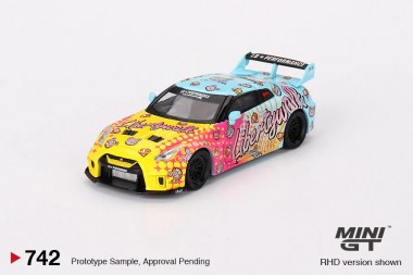 MiniGT MGT00742-L MiniGT: Nissan GT-R (R35) LB Silhouette 