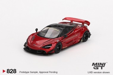 MiniGT MGT00828-L MiniGT: McLaren 720S LB Works rot 