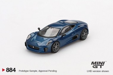 Mini GT MGT00884-L MiniGT: Jaguar C-X75 blau-met. (2024) 