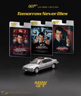 MiniGT MGT00902-007J MiniGT: BMW 750IL (E39) James Bond (J) 