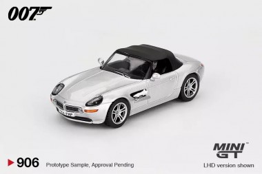 MiniGT MGT00906-007J MiniGT: BMW Z8 - JAMES BOND - THE WORLD 