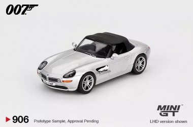 MiniGT MGT00906-007TC MiniGT: BMW Z8 - JAMES BOND - THE WORLD 