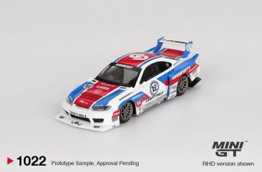 MiniGT MGT01022-R MiniGT: Nissan SILVIA S15 #12 LB-SUPER 
