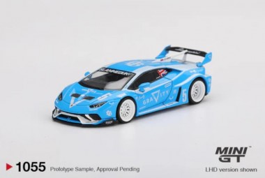MiniGT MGT01055-R MiniGT: Lamborghini HURACAN LBWORKS 
