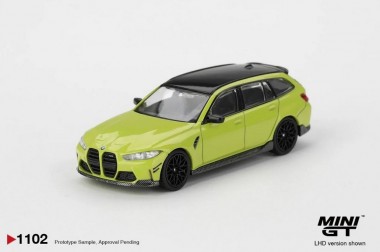 MiniGT MGT01102-L MiniGT: BMW M5 (G99) Touring grün 
