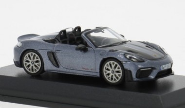MiniGT T64MC-008-VG Tarmac: Porsche 718 Spyder RS grau 