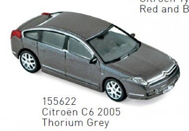 NOREV 181152 Citroën C6 gris fer 2005 1/18