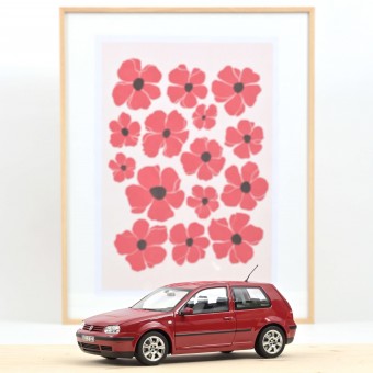 Norev 188573 VW Golf (2türig) rot (2002) 