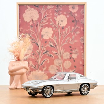 Norev 189052 Chevrolet Corvette Sting Ray silbe(1963) 