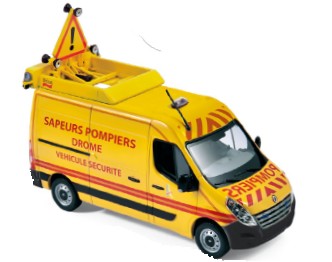 Norev 518768 Renault Master Pompiers - Véhicule Sécur 