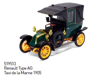 Norev 519513 Renault Typ AG Taxi de la Mame 1905 