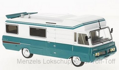 IXO Modelle CAC005 Maillet Eric 3 Wohnmobil türkis/weiß 