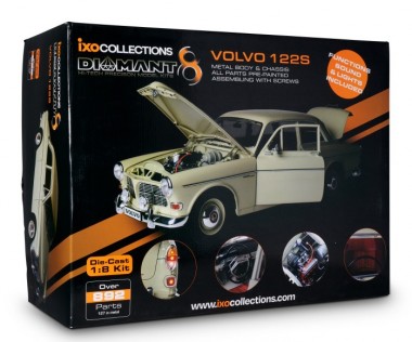 Ixocollections 10101 Full Kit: Volvo 122S Amazon -Sound/Licht 