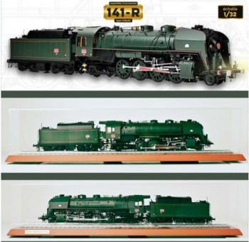 Ixocollections 10125 Bausatz: Dampflok 141R m. Tender SNCF 