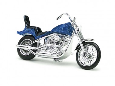 Busch Autos 40152 US Motorrad blaumet. 