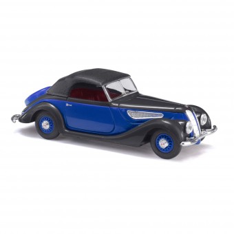 Busch Autos 40293 EMW 327 Cabrio (g) blau/schwarz 