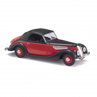 Busch Autos 40294 EMW 327 Cabrio (g) rot/schwarz 