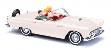 Busch Autos 45245 Ford Thunderbird Cabrio m.Figuren 