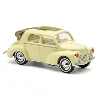 Busch Autos 46576 Renault 4CV Cabrio gelb 