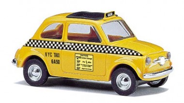 Busch Autos 48732 Fiat 500 Taxi (USA) 