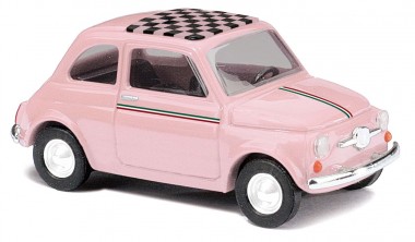 Busch Autos 48733 Fiat 500 Pretty in Pink 