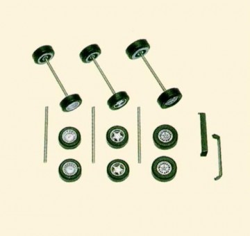 Busch Autos 49950 Sportfelgen & Reifen 