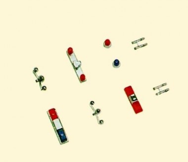 Busch Autos 49962 Zubehör-Set USA Einsatzfahrzeuge 