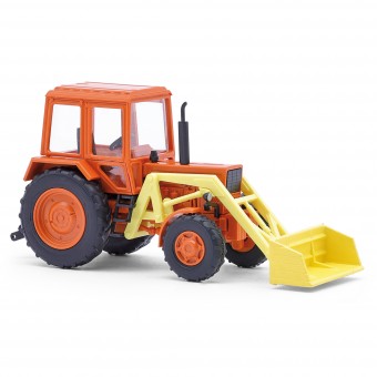 Busch Autos 51317 Belarus MTS-82 mit Frontlader und breite 