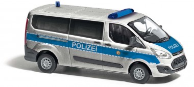 Busch Autos 52414 Ford Transit Custom Bus Polizei Berlin 