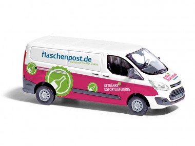 Busch Autos 52437 Ford Transit Custom Kasten Flaschenpost 