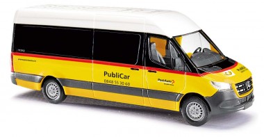 Busch Autos 52613 MB Sprinter (VS30) LR Postbus (CH) 
