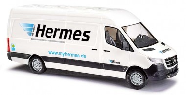 Busch Autos 52620 MB Sprinter (2018) LR Kasten Hermes 