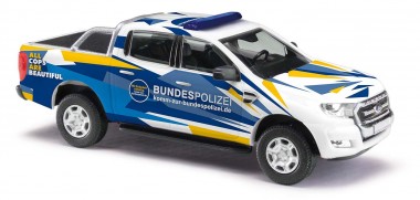 Busch Autos 52822 Ford Ranger mit Bügel Bundespolizei 