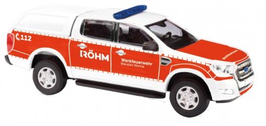 Busch Autos 52840 Ford Ranger HT Werksfeuerwehr Röhm 