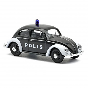 Busch Autos 52969 VW Käfer mit Ovalfenster Polis 