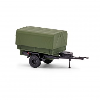 Busch Autos 53613 IFA HL10 Anhänger Pritschenwagen 