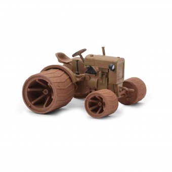 Busch Autos 54106 Deutz F1M 414 Schlepper mit Stahlrädern 