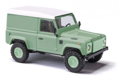 Busch Autos 54352 Land Rover Defender 90 Kasten grün 