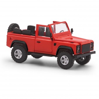 Busch Autos 54390 Land Rover 90 offen Rot  