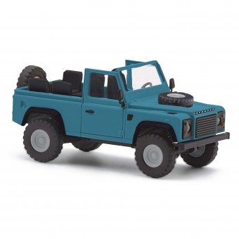 Busch Autos 54393 Land Rover 90 blau 