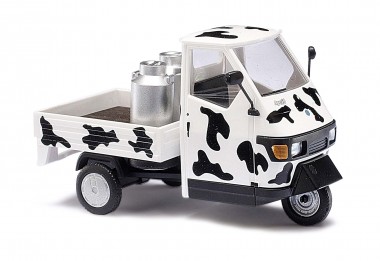 Busch Autos 60004 Piaggio Ape50 Kuhflecken 